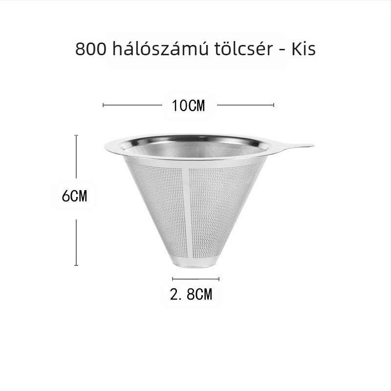 Kávéfilter, Kávéfilter, Szűrőpohár, Kézzel Főzött Kávé Eszköz, Tea Lefolyó, Szűrőmentes Papír, Ultrafinom Titkosított Kávétölcsér