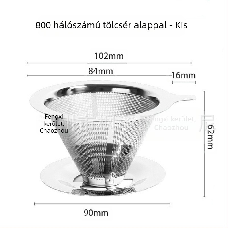 Kávéfilter, Kávéfilter, Szűrőpohár, Kézzel Főzött Kávé Eszköz, Tea Lefolyó, Szűrőmentes Papír, Ultrafinom Titkosított Kávétölcsér