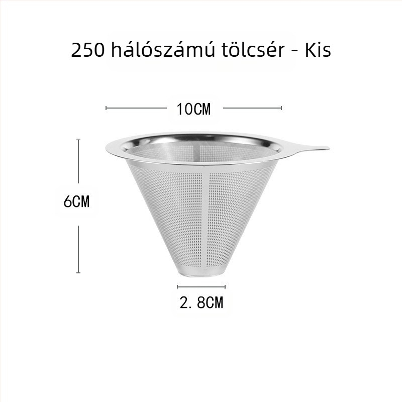 Kávéfilter, Kávéfilter, Szűrőpohár, Kézzel Főzött Kávé Eszköz, Tea Lefolyó, Szűrőmentes Papír, Ultrafinom Titkosított Kávétölcsér