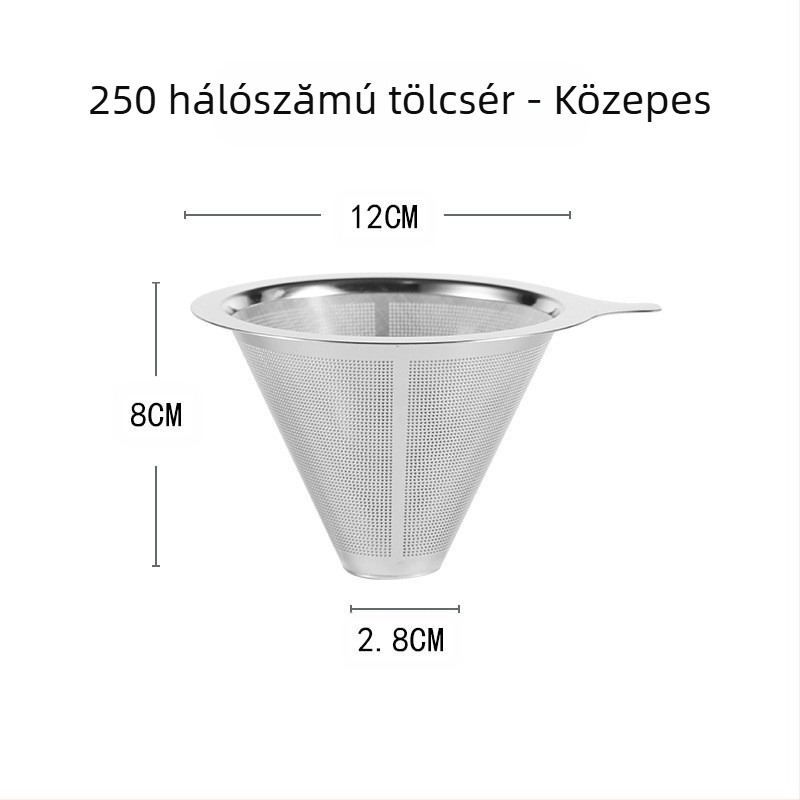 Kávéfilter, Kávéfilter, Szűrőpohár, Kézzel Főzött Kávé Eszköz, Tea Lefolyó, Szűrőmentes Papír, Ultrafinom Titkosított Kávétölcsér