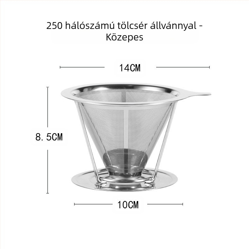 Kávéfilter, Kávéfilter, Szűrőpohár, Kézzel Főzött Kávé Eszköz, Tea Lefolyó, Szűrőmentes Papír, Ultrafinom Titkosított Kávétölcsér