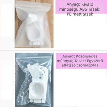 Elektromos fogkefetartó tárolóállvány Fogkefetalp Falra szerelhető egyszerű fogkefetartó tárolóállvány Napi szükségleti cikkek Fogkefetartó