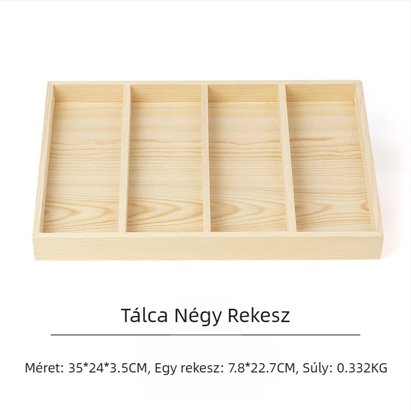 Fenyő ékszertányér ékszer gyűrű fülbevaló tálca nyaklánc medál ékszer tároló raklap kijelző kellékek nagykereskedelem