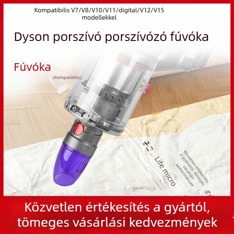 Dyson porszívó tartozékok v7v8v10v11v15 szívózsákos porszívófej háztartási szívófej