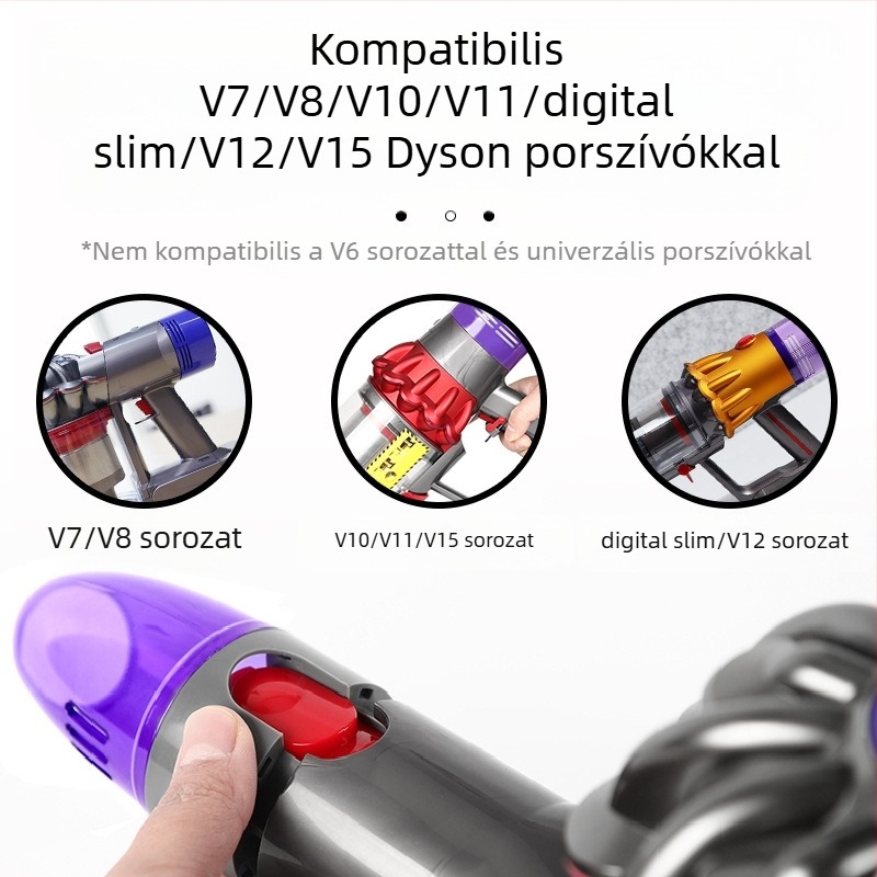 Dyson porszívó tartozékok v7v8v10v11v15 szívózsákos porszívófej háztartási szívófej