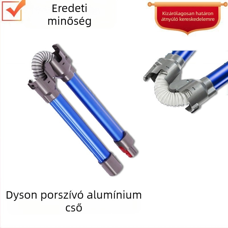Dyson tartozékokhoz alkalmas V7 V8 V10 V11 kézi porszívó fém alumínium cső hajlítható összecsukható rúd