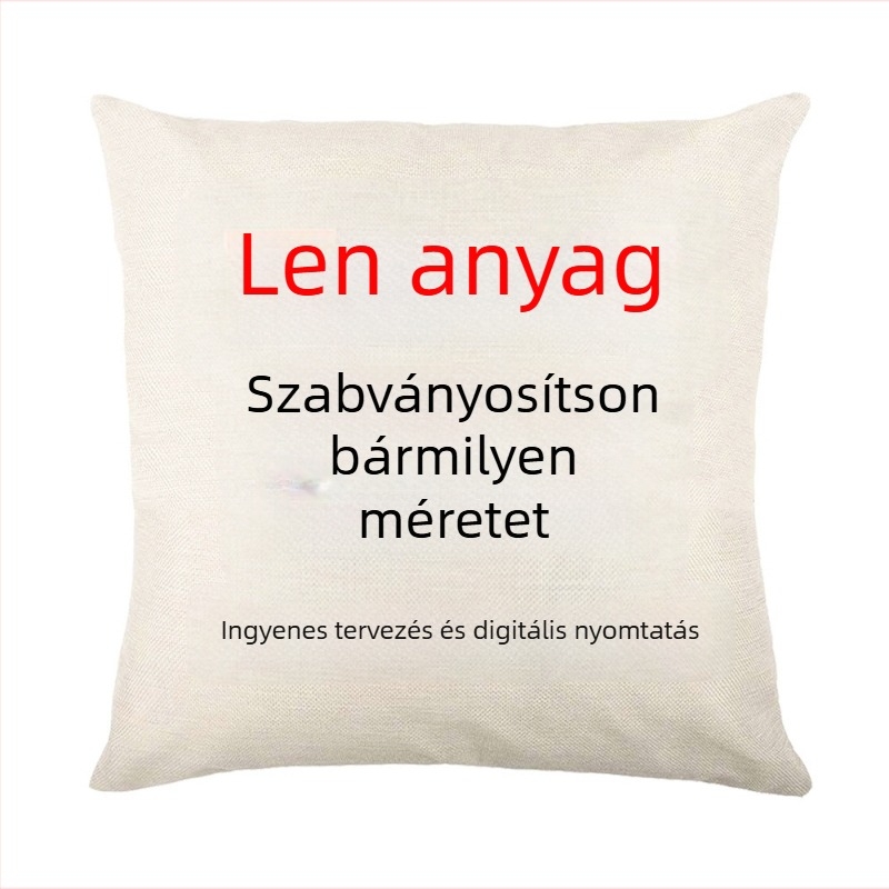 Határokon átnyúló új, vászonnyomott párnahuzat, elegáns tengerész stílusú gyártók nagykereskedelmi otthoni kanapé párnahuzatot kínálnak