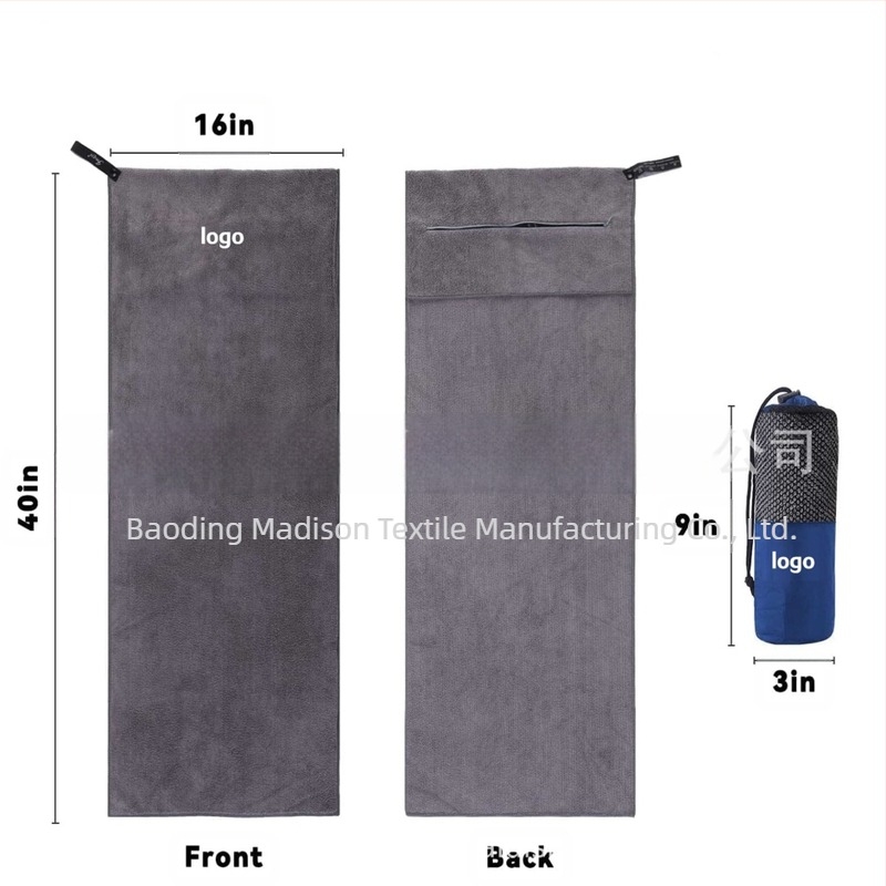 Határokon átnyúló fitnesz izzadságelnyelő törölköző edzőtermi párna törölköző izzadságtörlő gyorsan száradó törölköző puha, vastagított sporttörölköző nagykereskedelemben