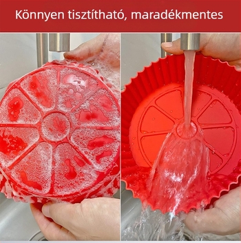 Amazon új szilikon sütőforma-betét, szilikon sütőedény, légkeveréses sütőedény-betét, szilikon sütőforma