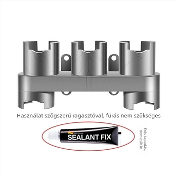 Dyson porszívóhoz alkalmas V6 szívófej tárolókonzol V7/V8 lyukmentes tartó V10/V11 öt lyukú, szegmentes tartozékok