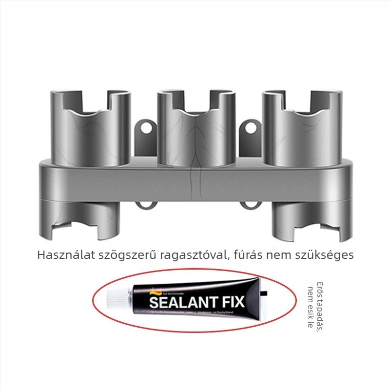 Dyson porszívóhoz alkalmas V6 szívófej tárolókonzol V7/V8 lyukmentes tartó V10/V11 öt lyukú, szegmentes tartozékok