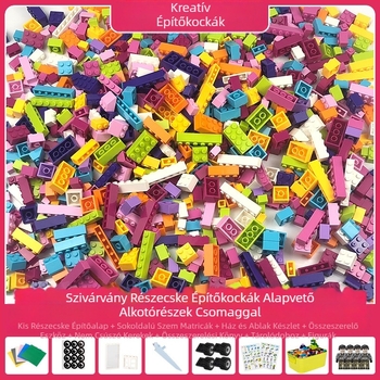 Ausztrália tömeges kis részecske építőelemek, amelyek kompatibilisek a különböző márkájú kreatív barkácsolás óvodai oktatási játékokkal, tömeges építőelemekkel