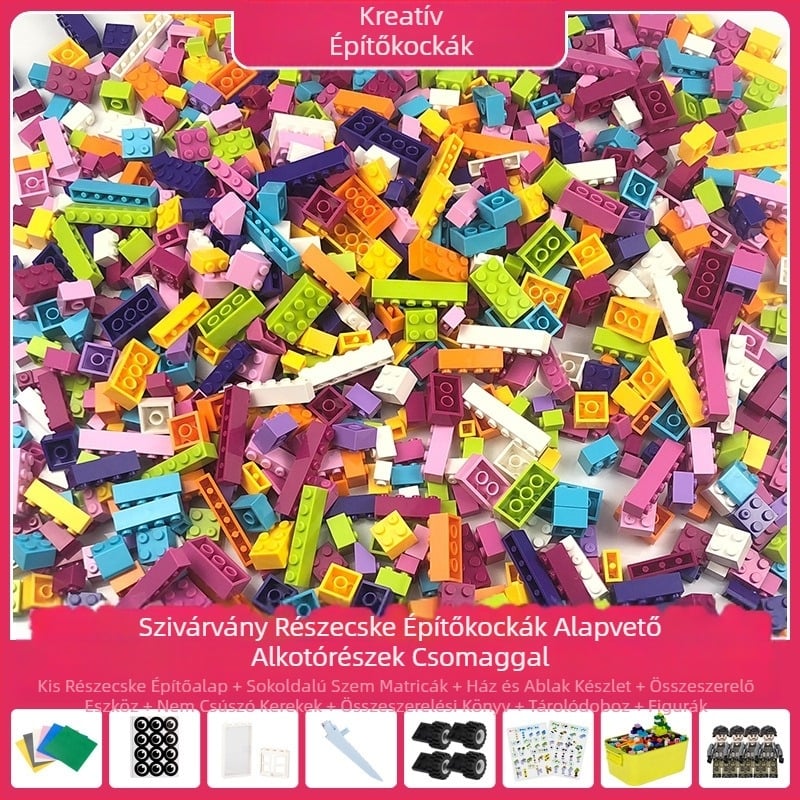 Ausztrália tömeges kis részecske építőelemek, amelyek kompatibilisek a különböző márkájú kreatív barkácsolás óvodai oktatási játékokkal, tömeges építőelemekkel