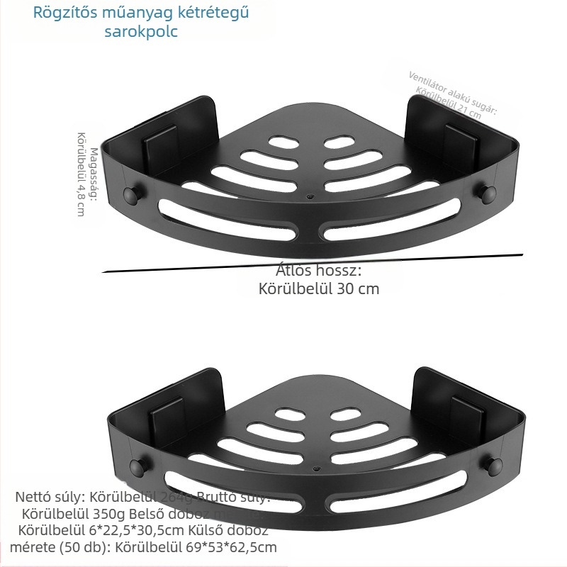 fürdőszobai háromszög alakú tárolóállvány fürdőszobai tárolóállvány fürdőszobai fürdőszobai tárolóállvány lyukasztás nélküli tárolóállvány törölközőtartó