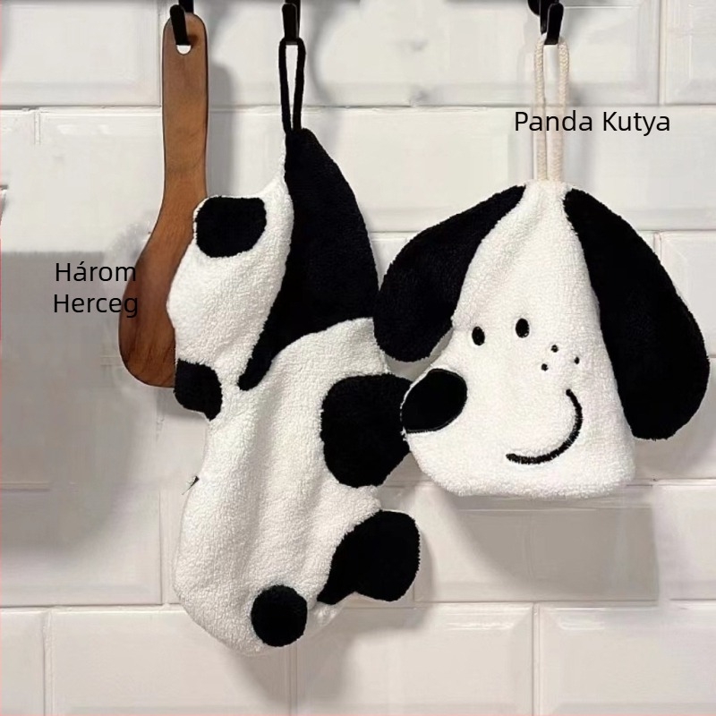 Jegesmedve Panda Törlőkendő Kéztörlő Lógó Nedvszívó WC Nedvszívó Kéztörlő Rajzfilm Aranyos Határokon Átnyúló