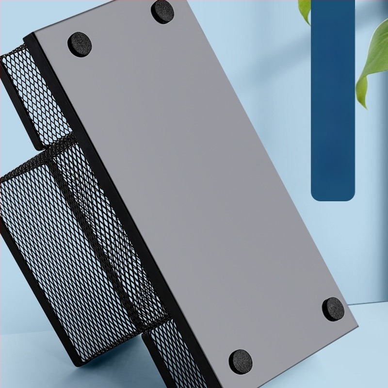 Többfunkciós fém tolltartó nagy kapacitással tolltartáshoz, diákpapírhoz, tolltartó, tolltartó tároláshoz, kreatív irodaszerek