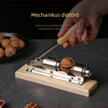 Yunfeng kézzel tolt mechanikus galvanizáló arany mechanikus diógép diócsipesz nyitott dióeszköz friss diócsipesz teljes kiőrlésű