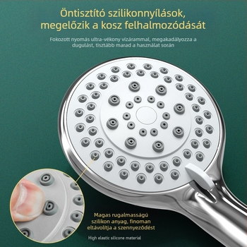 Xiamen Hans feltöltött ötsebességes nagyméretű mosó kézi zuhany zuhanyfej háztartási zuhanyfej zuhanyfej