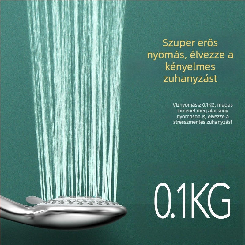 Xiamen Hans feltöltött ötsebességes nagyméretű mosó kézi zuhany zuhanyfej háztartási zuhanyfej zuhanyfej