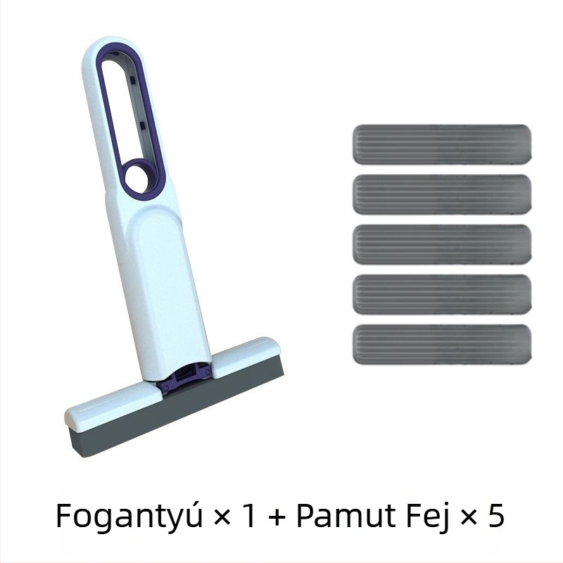 Kéz nélküli mosás, lusta, multifunkcionális, teleszkópos asztali mini kis felmosó, kézi, vízelnyelő, WC, WC, konyhai házimunka