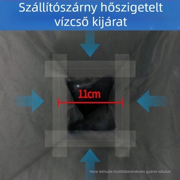 Légkondicionáló tisztítóhuzat Új vízgyűjtő huzat Háztartási függő vízálló huzat Páraelszívó vízmelegítő vízgyűjtő zsák univerzális