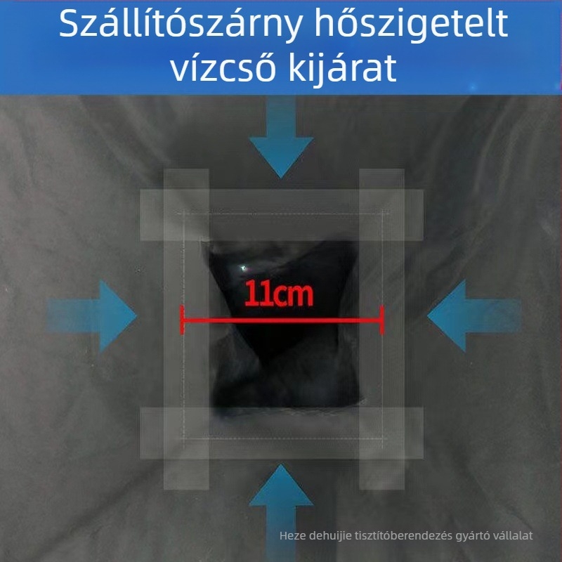 Légkondicionáló tisztítóhuzat Új vízgyűjtő huzat Háztartási függő vízálló huzat Páraelszívó vízmelegítő vízgyűjtő zsák univerzális