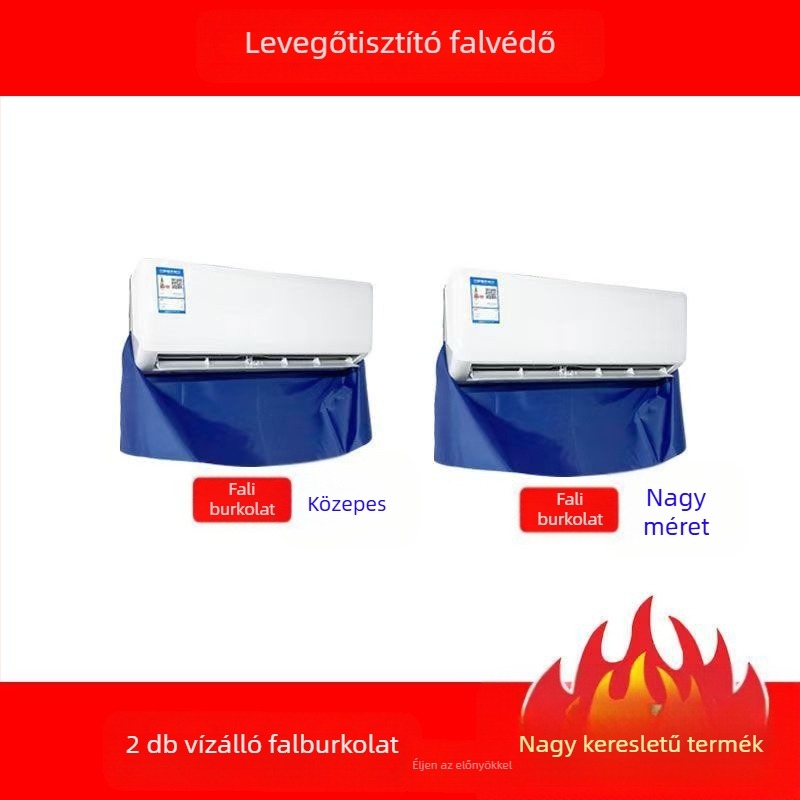 Légkondicionáló tisztítóhuzat Új vízgyűjtő huzat Háztartási függő vízálló huzat Páraelszívó vízmelegítő vízgyűjtő zsák univerzális