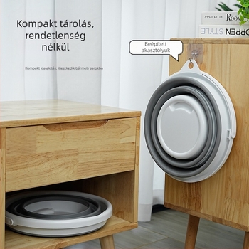 Összecsukható vödör, Kültéri összecsukható vödör, Horgászvödör, Hordozható autós tároló teleszkópos vödör, Autómosó vödör, Művésztoll mosóvödör