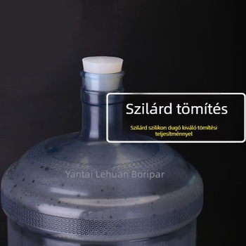 Lyukú szilikon dugó visszacsapó szelep helyettesítheti a parafa dugót borosüveg dugó erjesztő tartály dugó másodlagos erjesztés