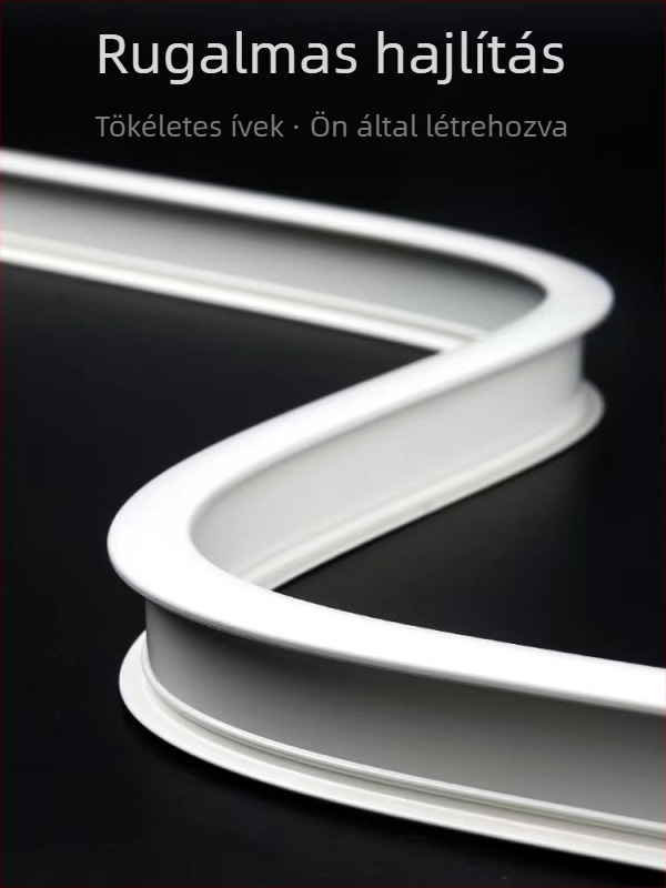 Függöny sín görgő felső rögzítésű kampós oldalsó rögzítésű íves sín kiugró ablak alumínium ötvözetből készült kétsínes csúszó némító vezetősín