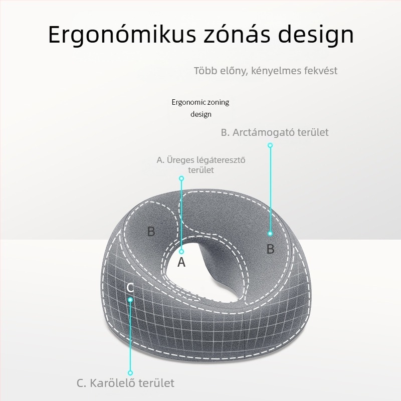 Határokon átnyúló Amazon szépségszalon párna szépségágy speciális párna masszázságy lyukas arcszőnyeg ágy memóriahab