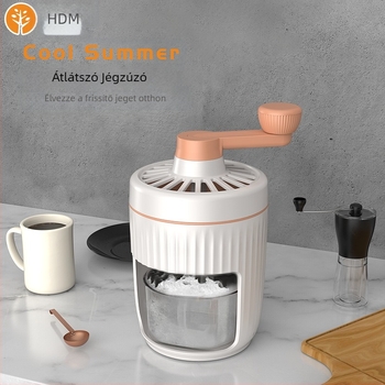 Otthoni használatra szánt kézi jégzúzó ajándékként árul kis jéggépet, jéggépet, borotvált jéggépet