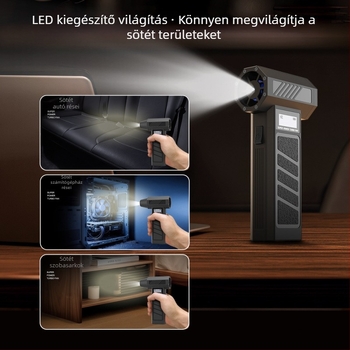 2025-ös határokon átnyúló új termék, erőszakos ventilátor, mikro turbóventilátor, nagy sebességű, feltöltött hurrikán hajszárító, porgyűjtő