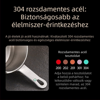 304 rozsdamentes acél szószpohár mártogatós tányérral Western étterem steak szószpohár kreatív paradicsomszósz pohár vödör étkészlet