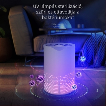 Új háztartási légtisztító aktív szén kis háztartási gépek irodai asztali szűrőtisztító