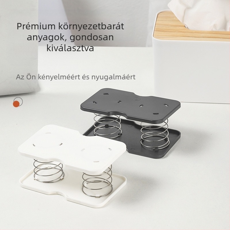 Emelő papírzsebkendő doboz rugós tartója az alsó rugós fiókdoboz alsó tartójához húzáshoz tárolódoboz rugós levél emelő rugalmas tartó