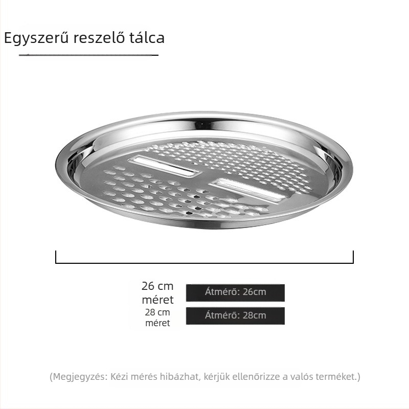 Gyárilag közvetlen szállítású rozsdamentes acél multifunkciós reszelő, háromrészes Amoy rizsszűrő reszelő, konyhai lefolyómosó