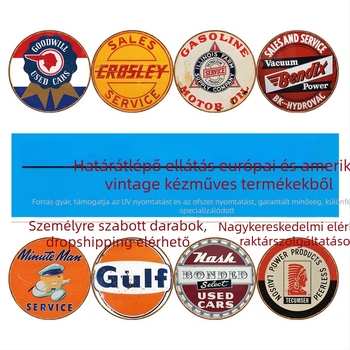 Vintage ónfestő bár KTV dekoratív falfestmény nagykereskedelmi ofszet nyomtatás UV nyomtatási feldolgozás Amazon AliExpress határokon átnyúló