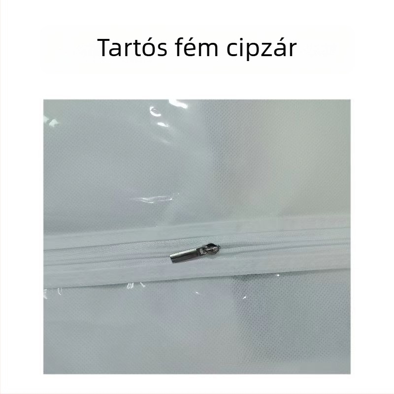 Határokon átnyúló menyasszonyi ruha öltöny tárolótáska porálló és nedvességálló nem szőtt anyagból kézitáska tárolótáskával szoknya porvédővel