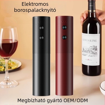 Elektromos bornyitó palacknyitó automatikus töltés háztartási bornyitó bornyitó palacknyitó és kupak palack műtárgy