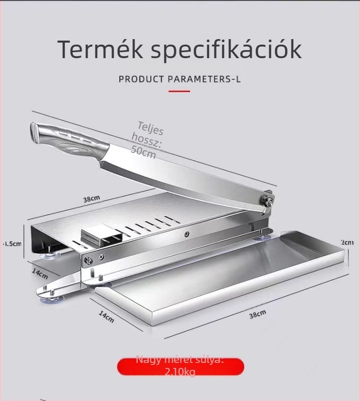 Aprító giljotin Háztartási marha- és birkaszeletelő Kézi zsírmarha-szeletelő Csontvágó giljotin Konyhai giljotin Aprítás