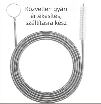 Az Amazon ugyanazon rozsdamentes acél nejlon hűtőszekrény perforátorkeféje rugós tisztítóeszközhöz, másodperces fűtőcsap