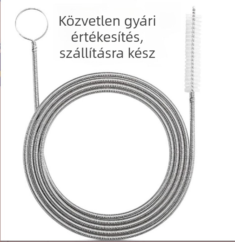 Az Amazon ugyanazon rozsdamentes acél nejlon hűtőszekrény perforátorkeféje rugós tisztítóeszközhöz, másodperces fűtőcsap