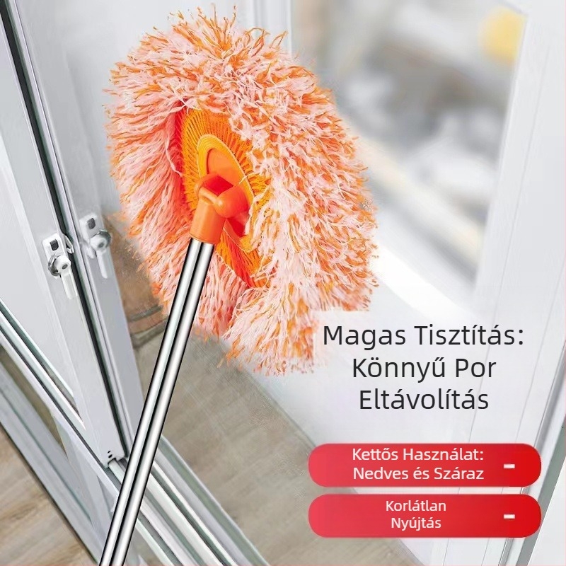 Napraforgó mop háztartási porseprő mennyezeti napraforgó mop toldás teleszkópos rúd por eltávolító poroló gyártók