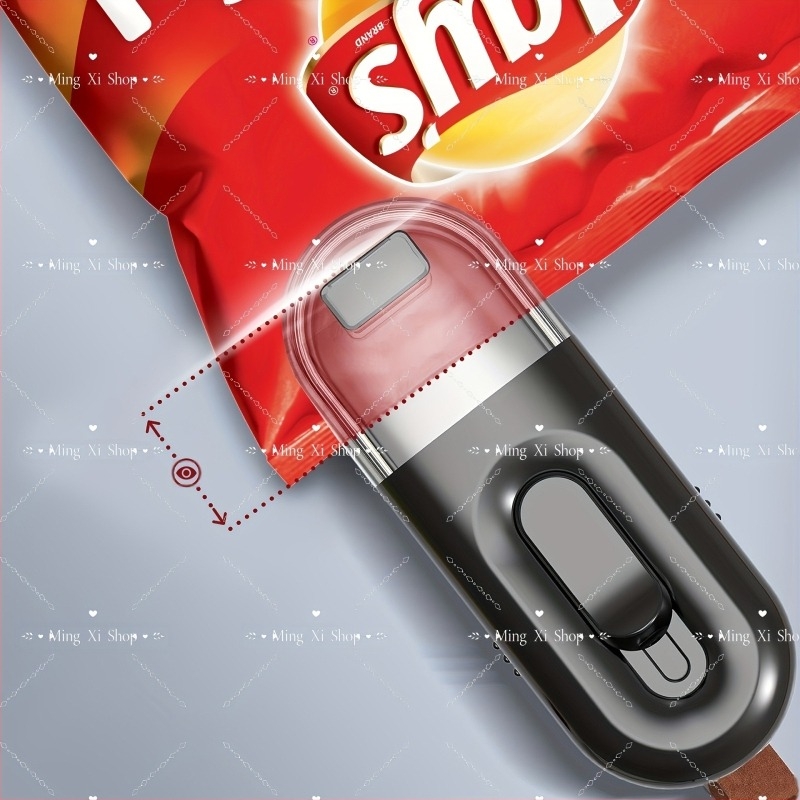 Mini tömítőgép kis háztartási akkumulátor tömítő élelmiszer-snack zacskó nyitó és tömítő integrált műanyag tömítőgép külkereskedelem