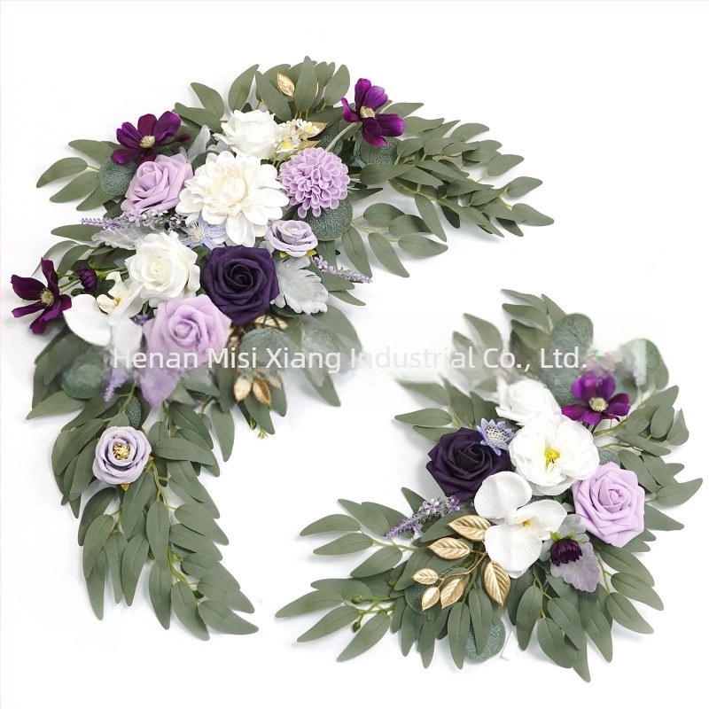 Amazon határokon átnyúló külkereskedelmi címke mesterséges művirág üdvözlő virág szemöldökvirág esküvői parti dekoráció gyári nagykereskedelem