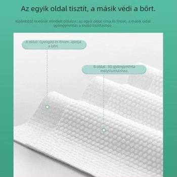 Eldobható arctisztító kendők, Vastagított gyöngyös, kivehető arctisztító kendők, Puha pamut törölközők, Arctisztító kendők, Szépségszalon Nagykereskedelem