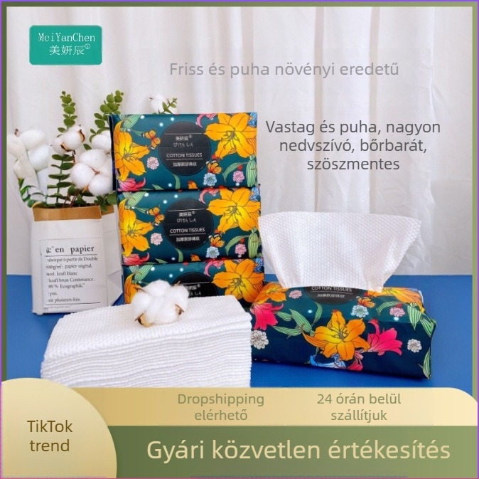 Eldobható arctisztító kendők, Vastagított gyöngyös, kivehető arctisztító kendők, Puha pamut törölközők, Arctisztító kendők, Szépségszalon Nagykereskedelem