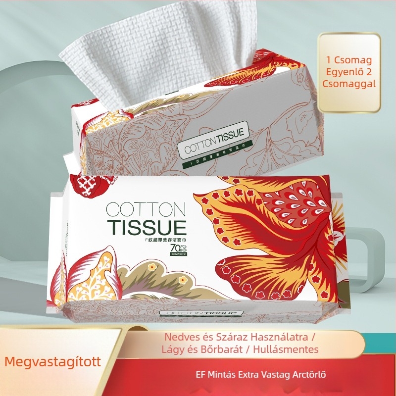 Eldobható arctisztító kendők, Vastagított gyöngyös, kivehető arctisztító kendők, Puha pamut törölközők, Arctisztító kendők, Szépségszalon Nagykereskedelem