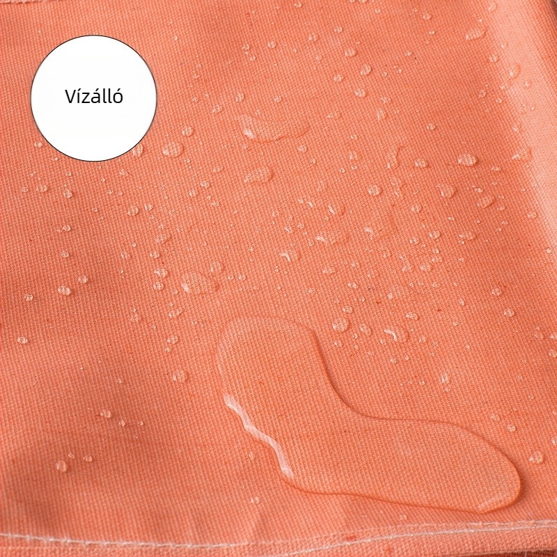 Otthoni kreatív pamutvászon vízálló anyagból készült tárolótáska, falra akasztható, három zsebes táska, szekrénybe épített ajtó, vegyes tárolótáska